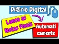 Quiz sobre Lançamento Automático de Notas