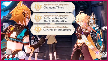 All 3 Gorou Hangout Achievements Hidden Third Achievement Quick Guide Genshin Impact 2.3