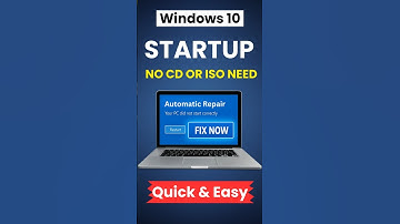 Fix Preparing Automatic Repair Loop Fast!