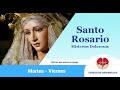 ❤️ SANTO ROSARIO DEL DÍA MISTERIOS DOLOROSOS Ex 7,7-13 18-03-2022 Cantos Gregorianos