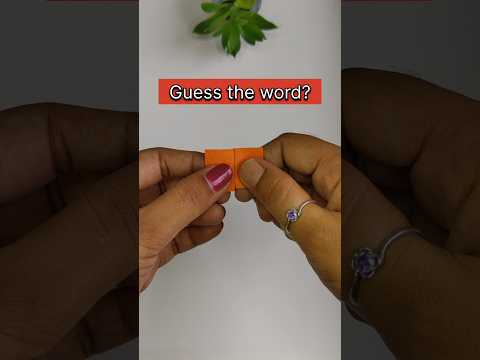 Guess the word?🤔#trending