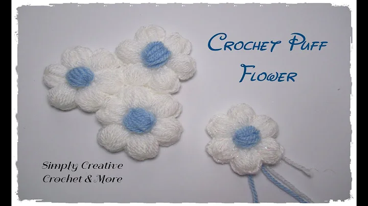 Learn to Crochet Puff Flowers