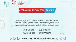 Math Practice Problem Grade 7 Question 276