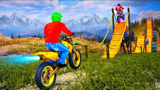 Mega Ramp Stunt Bike Games 3D । Bike Stunt Games : Bike Racing । Bike Race - Motorcycle Games #2 screenshot 4