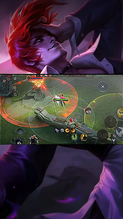 Chou with Goyang dayung 🔥 #chou #mobilelegends #shorts
