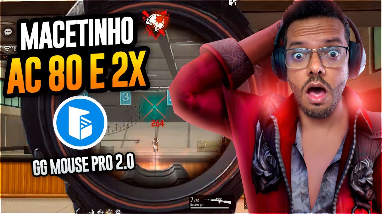 FULL CAPA! COMO FAZER O MACETINHO DA aC80 E 2X NO GG MOUSE PRO EM 2026!