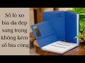 Sổ tay quà tặng kết hợp hai da sang trọng | Sổ bìa da lò xo cực bắt mắt ...
