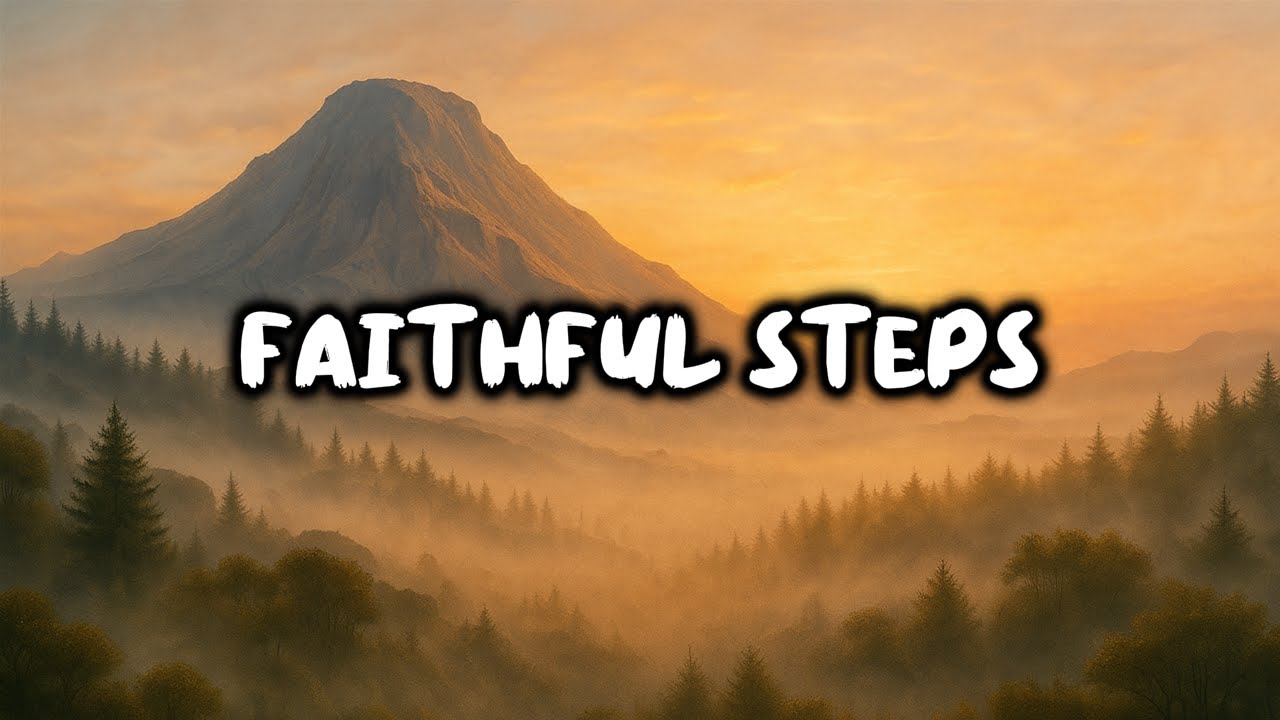 Faithful steps (Official Lyric Video) | Relaxing Christian Smooth Jazz