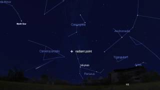 2018 Perseid Meteor Shower August 12 - 13 -- 200 per hour