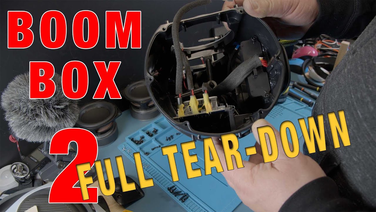 Fyrretræ ejer Postbud JBL Boombox 2 Full Complete Teardown - YouTube