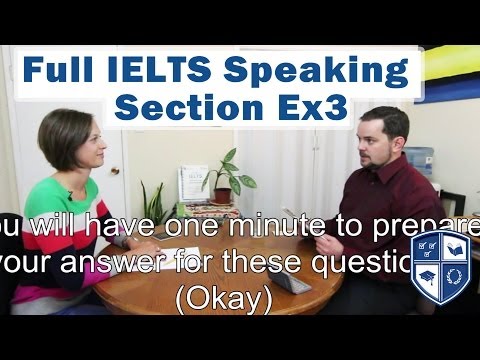 IELTS Speaking Section Full Interview With Perfect Score