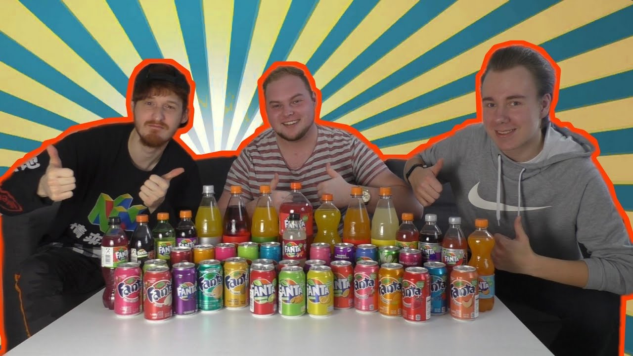 WELTGRÖßTER FANTA TEST! Fast 50 Sorten! | 500 Abonnenten Special