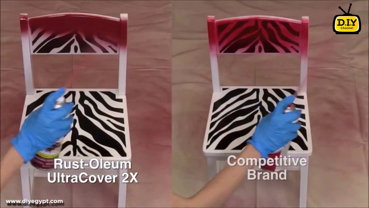Rust Oleum Painter's Touch Ultra Cover 2X How to apply - من راستوليوم Xدهان اسبراى2