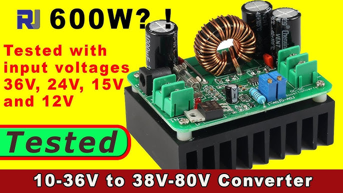 Convertisseur Boost réglable 150w, Module d'alimentation élévateur DC-DC  10-32v à 12-35v – les meilleurs produits dans la boutique en ligne Joom Geek