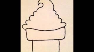 ice cream draw easy kawaii