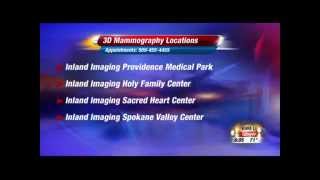 Inland Imaging 3D Mammography featured on KHQ