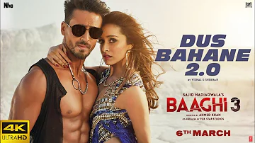 Full Video: Dus Bahane 2.0(4K) | Baaghi 3 |Vishal & Shekhar FEAT. KK,Shaan & Tulsi K|Tiger,Shraddha