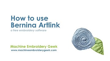 Bernina Artlink is a free embroidery software that converts embroidery files into different formats.