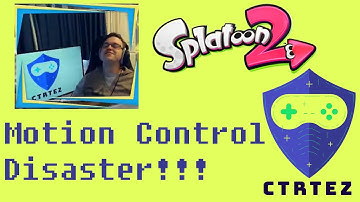 First Time Using Motion Controls - Splatoon 2