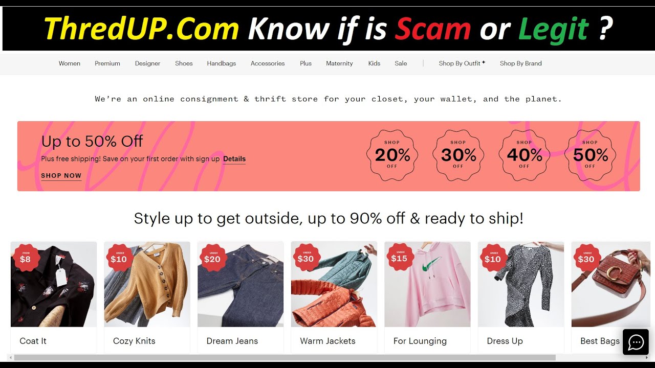 ThredUP ! ThredUP Reviews ! ThredUP Com Reviews ! ThredUP.Com Know if is Scam or Legit ?
