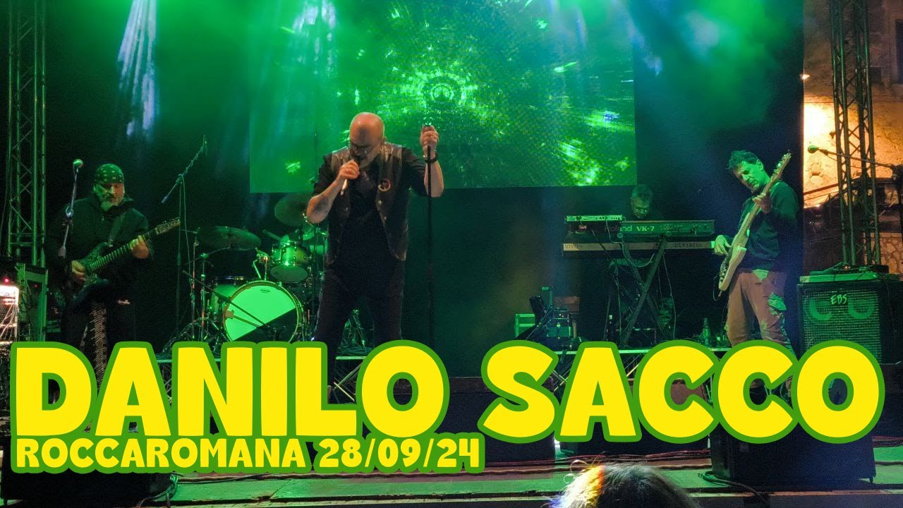 Danilo Sacco Live Roccaromana (CE) 4K