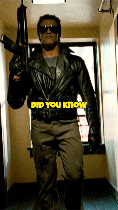 Did You Know For Terminator? #terminator #arnoldschwarzenegger