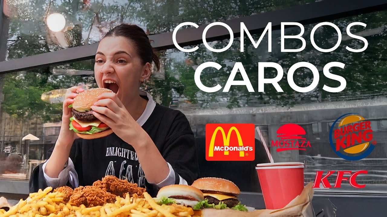 LOS COMBOS MAS CAROS DE COMIDA RÁPIDA *por 24 horas*