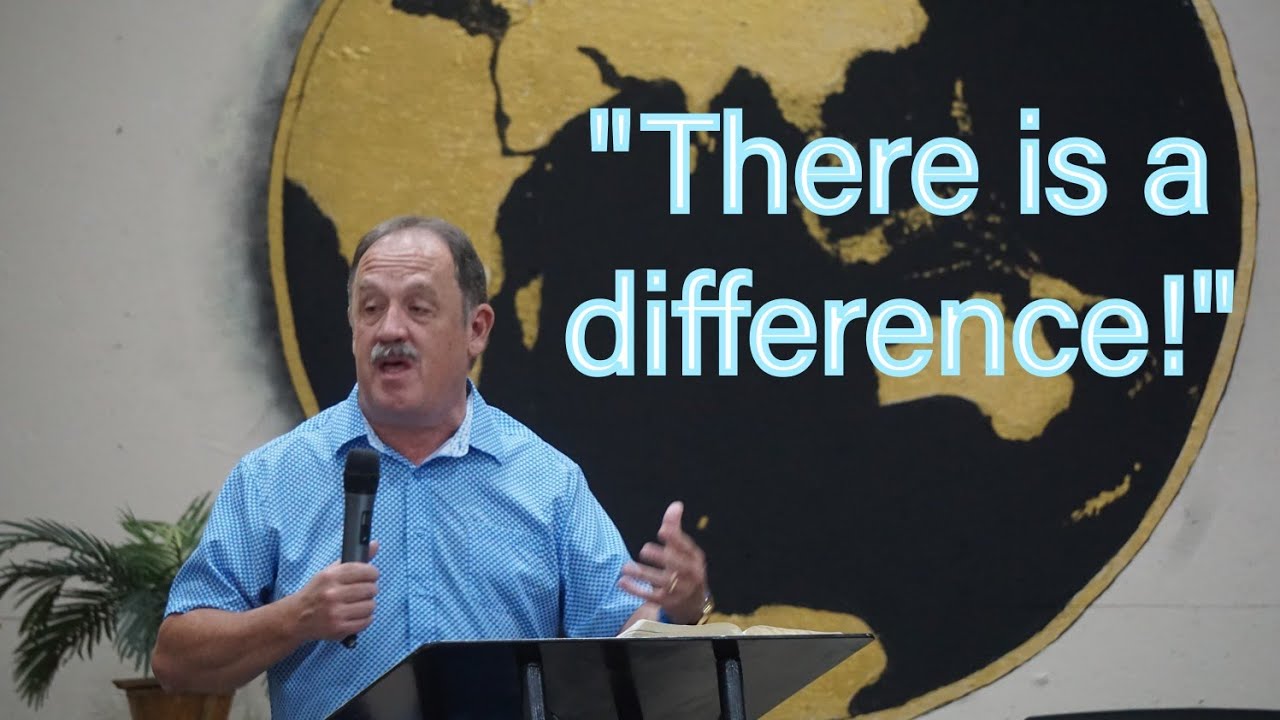 "There is a difference!" 