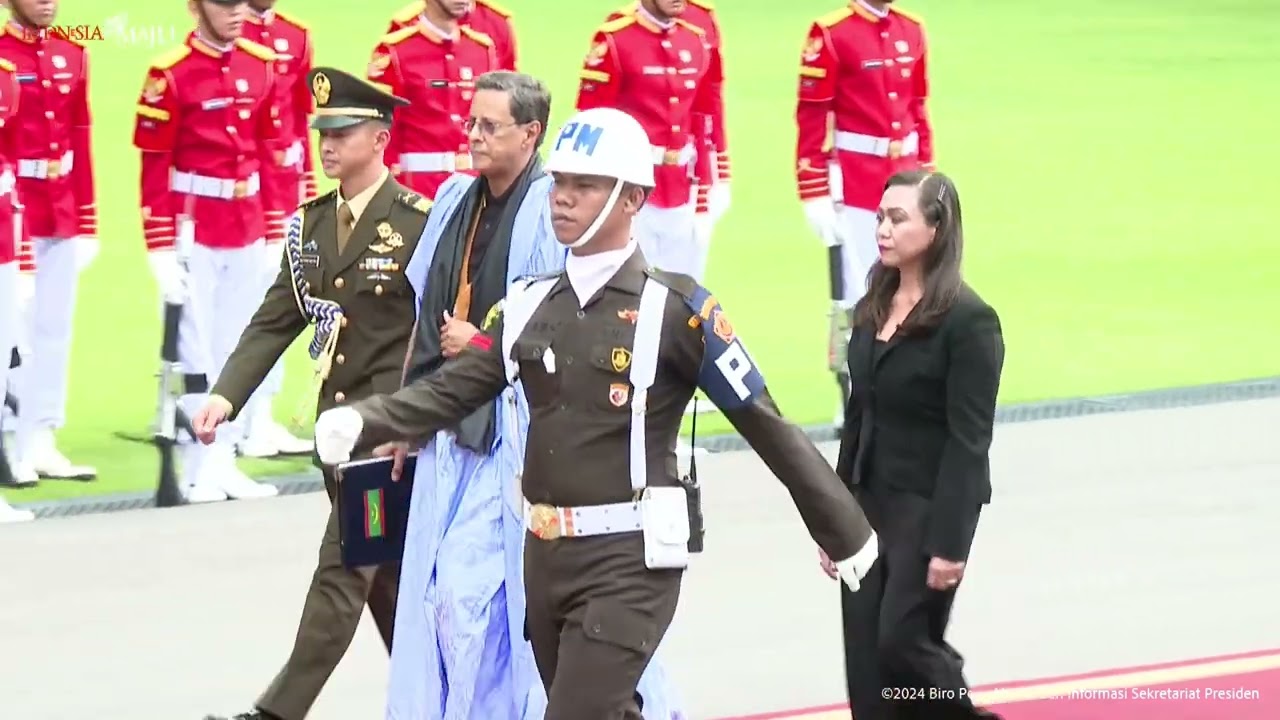 Upacara Penyerahan Surat Surat Kepercayaan Duta Besar LBBP untuk Republik Indonesia, 15 Feb 2024