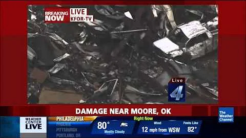 The Weather Channel's Coverage of the Moore, OK Tornado 1 of 3 (5.20.2013)