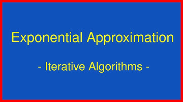 Algorithms for the Computation of Best Exponential Approximations for Continuous Functions