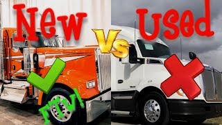 New Truck Vs. Used Truck. I've got the NUMB3R's to Compare. Buying The Cheapest Rig