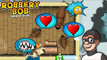 Robbery Bob - Bob vs All Angry Dogs Part 11