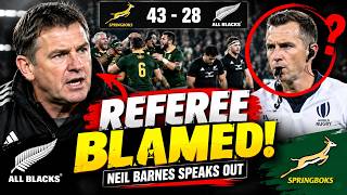 All Blacks SLAM Referee Over ‘Soft’ Penalties! 😱 #AllBlacks #Springboks #Rugby screenshot 1