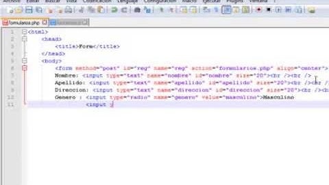 Validaciones de Formulario y RadioButtons con JavaScript