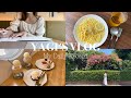 〔VLOG〕気まぐれブイログ。最近の休日のようす/カフェに行って自然を感じた夏日🍃と勉強,レモンパスタ作り🍋