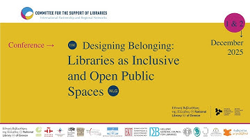 CSL- Synergasia Conference "Designing Belonging: Libraries as Inclusive and Open Public Spaces" 2025
