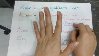 -De -Da Ekinin Yazılışı 3. Sınıf