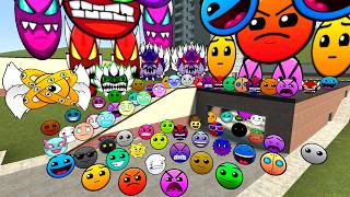 Lobotomy Dash Nextbots And Geometry Dash Chase me in Fourstruct. Garry's Mod