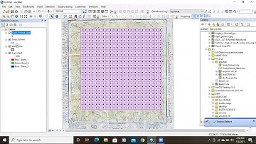 Create Grid or Fishnet Using ArcGIS