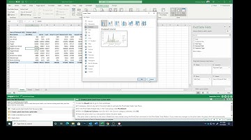 Excel Expert Lesson 3 7 Creating a Pivot Chart