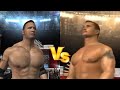 The rock vs randy orton  wwe day of reckoning 2 dream match