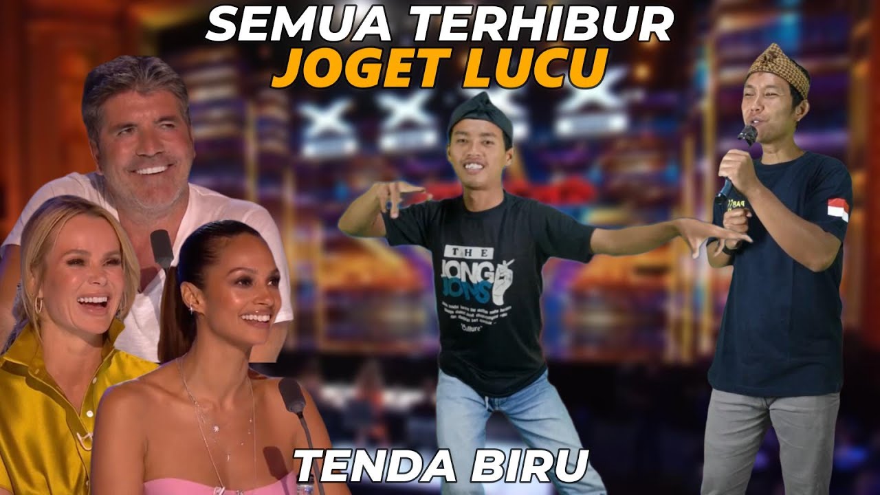 KERENN!! AKSI JOGET LUCU NYA MEMBUAT TERTAWA JURI DAN PENONTONNYA