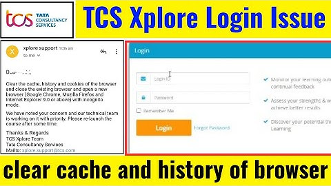 TCS Xplore and TCS iON Login Issue