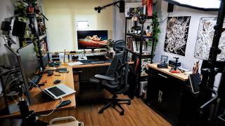 Mi Setup soñado de Ilustración y Grabación de Vídeo | Estudio Tour 2026