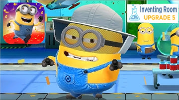 Minion Rush Beekeeper Jerry common Costume Inventing room fullscreen android gameplay walkthrough