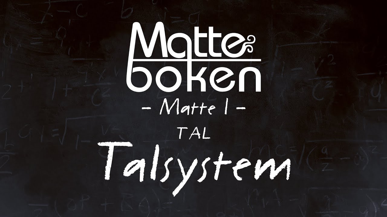 Download Tal: Talsystem - Matematik 1