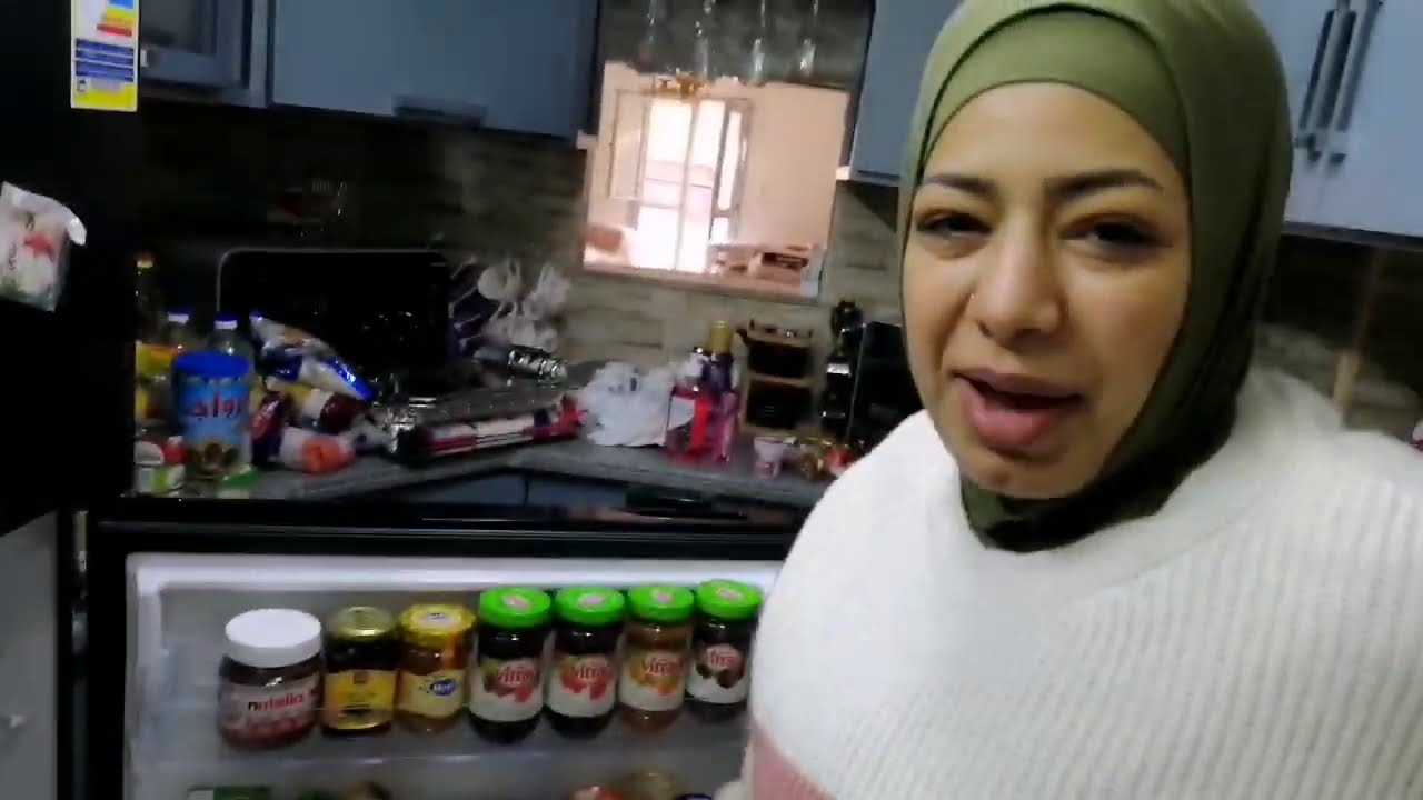 رتبت تلاجة العروسة ودرفة الخزين شوفوا اللي حصل😎