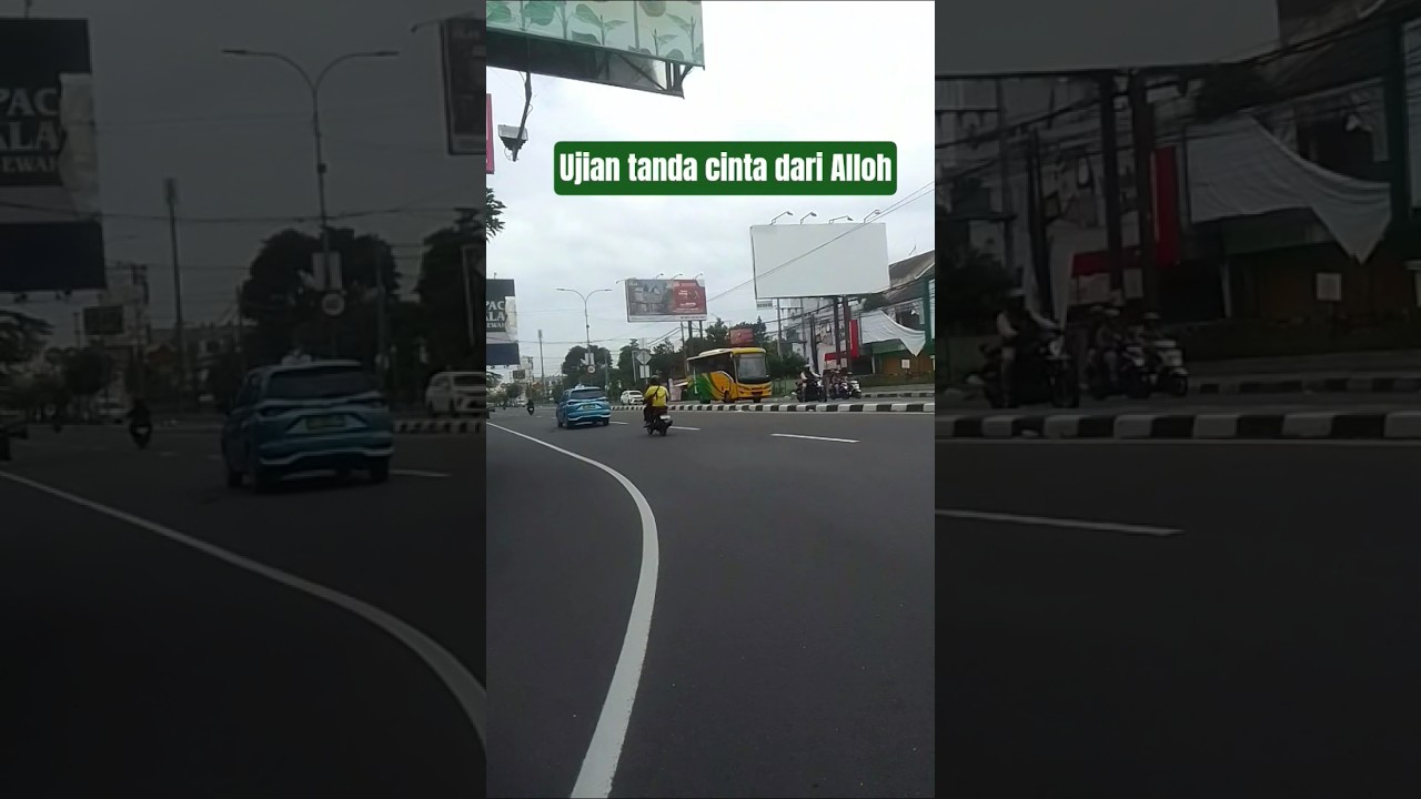 Ujian itu tanda cinta dari Alloh.................         