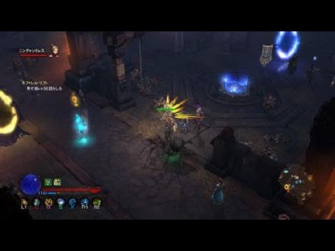 ディアブロ3 ネファレムリフト高速周回 ウィッチドクター編 Diablo Iii Youtube